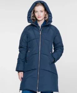 Dames jas blauw