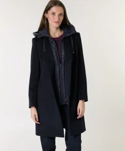 Dames jas blauw