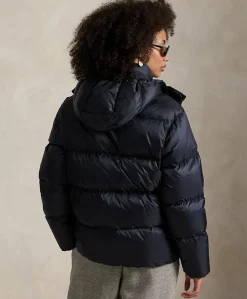 Dames jas blauw
