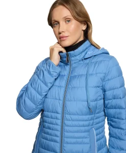 Dames jas blauw