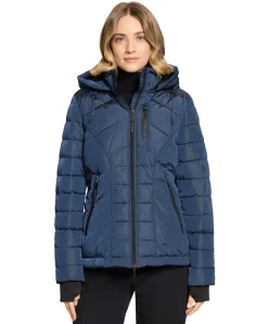 Dames jas blauw