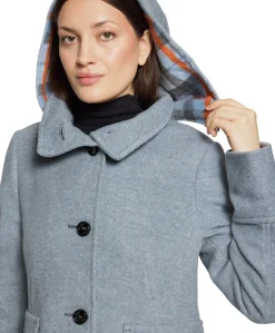 Dames jas blauw