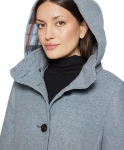 Dames jas blauw