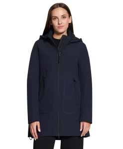 Dames jas blauw