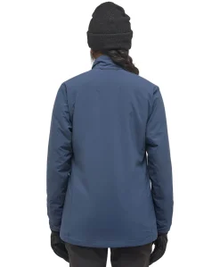 Dames jas blauw