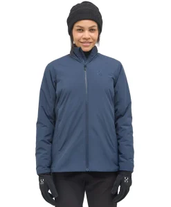 Dames jas blauw