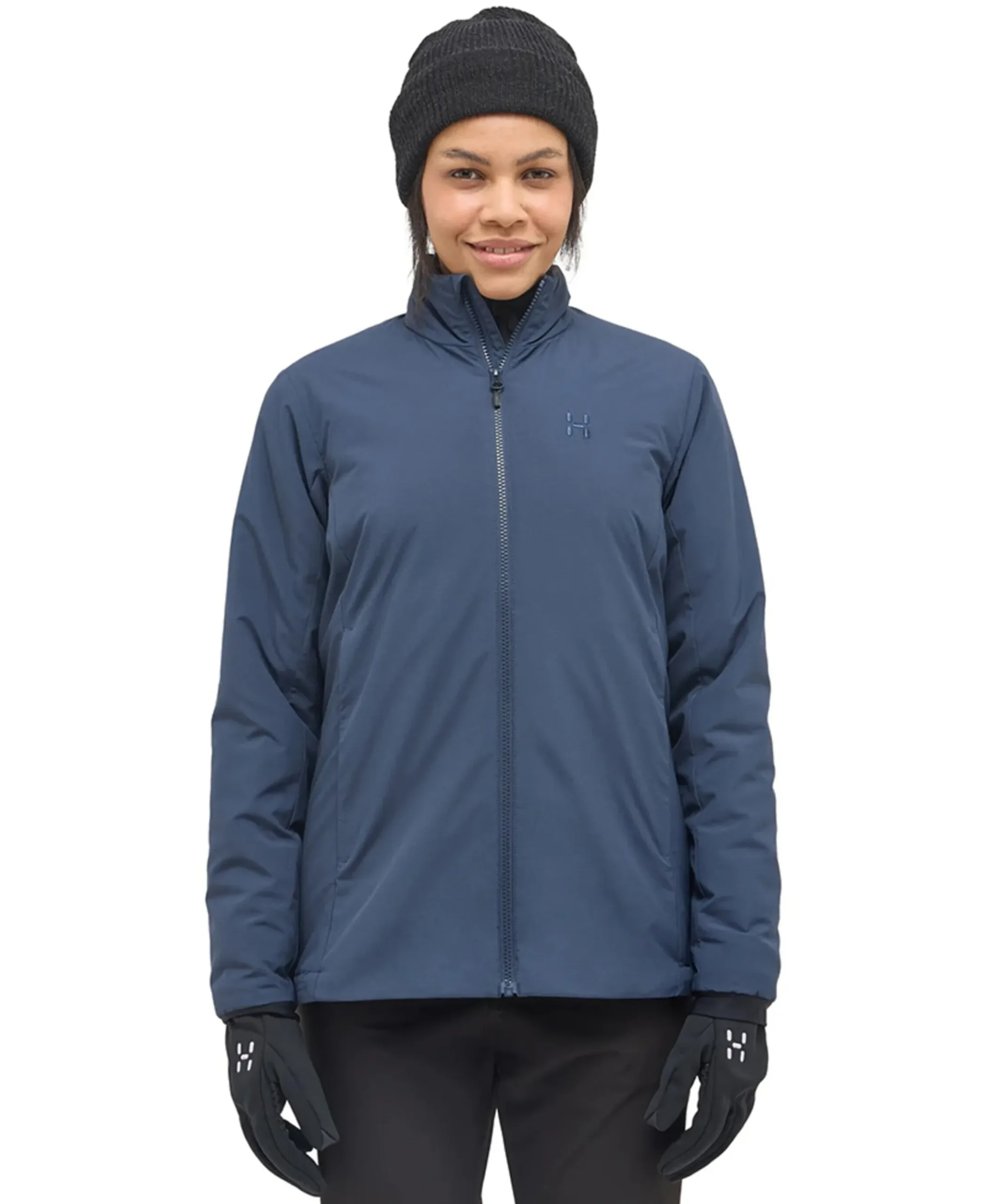 Dames jas blauw
