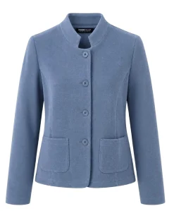 Dames jas blauw