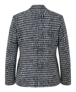 Dames jas blauw