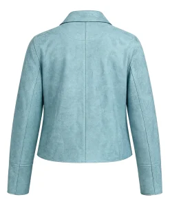 Dames jas blauw