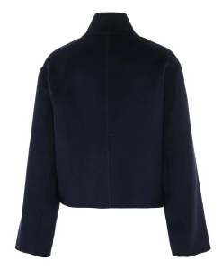 Dames jas blauw