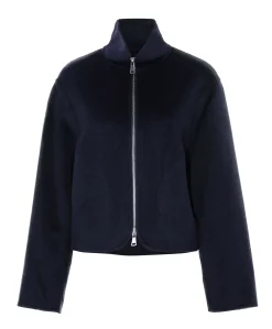 Dames jas blauw