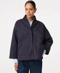 Dames jas blauw