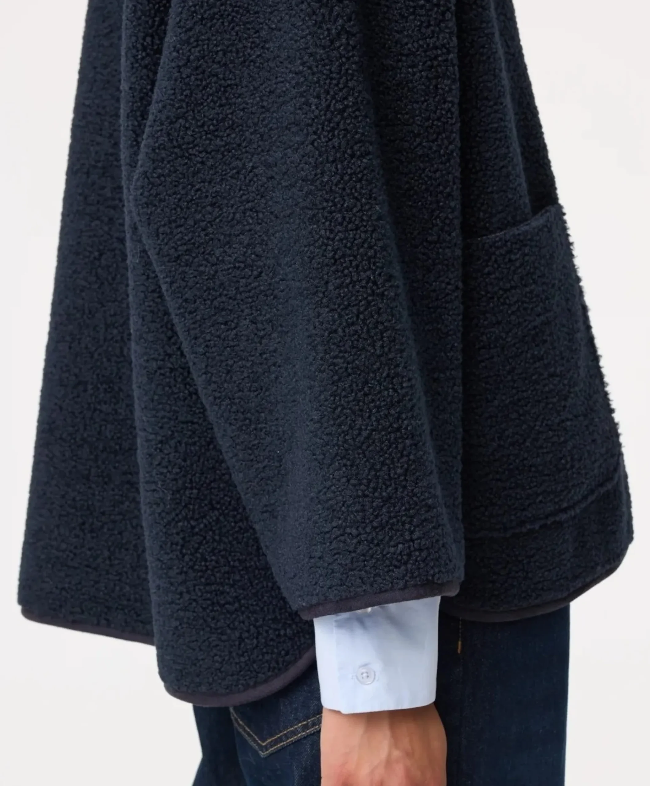 Dames jas blauw