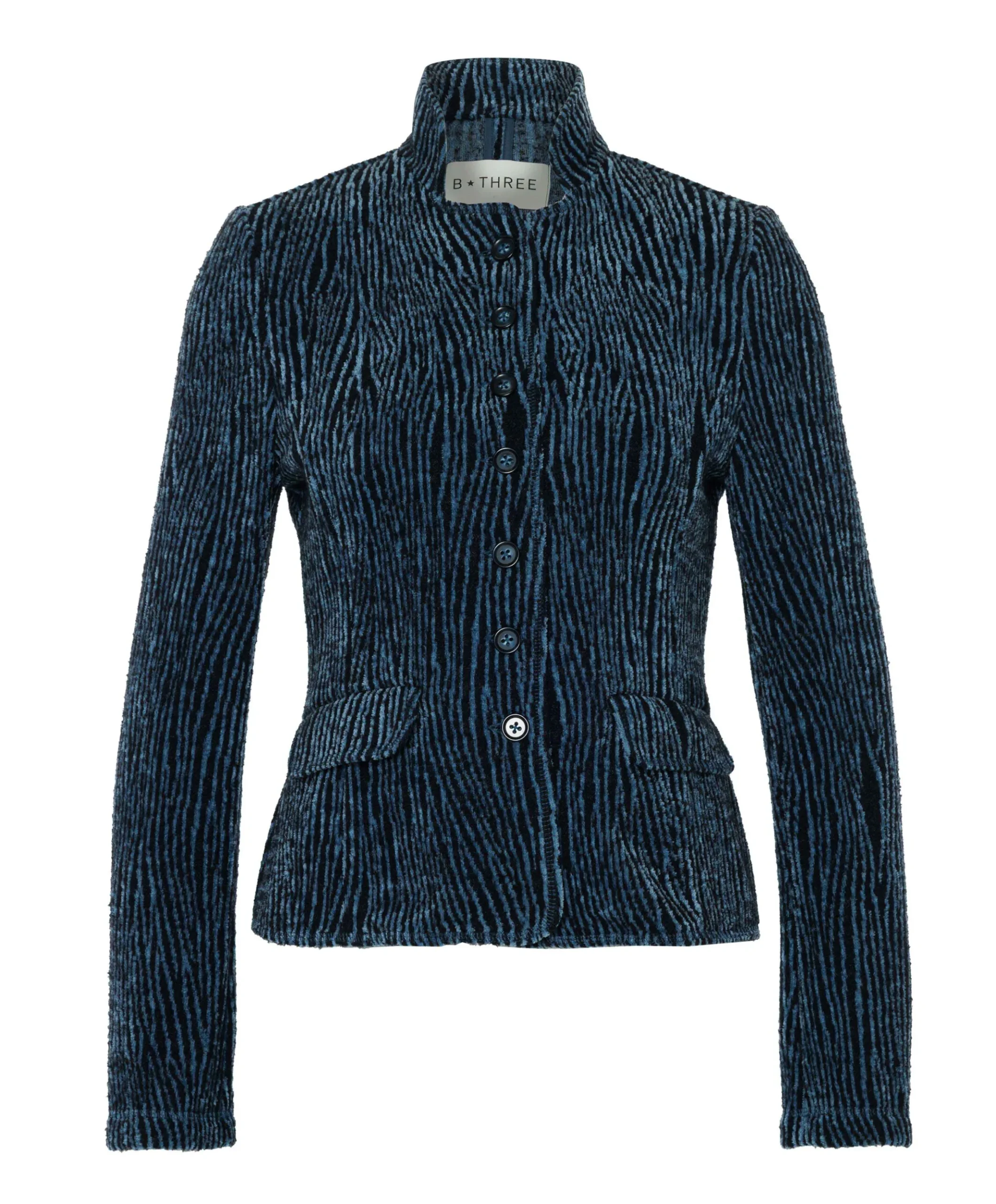 Dames jas blauw