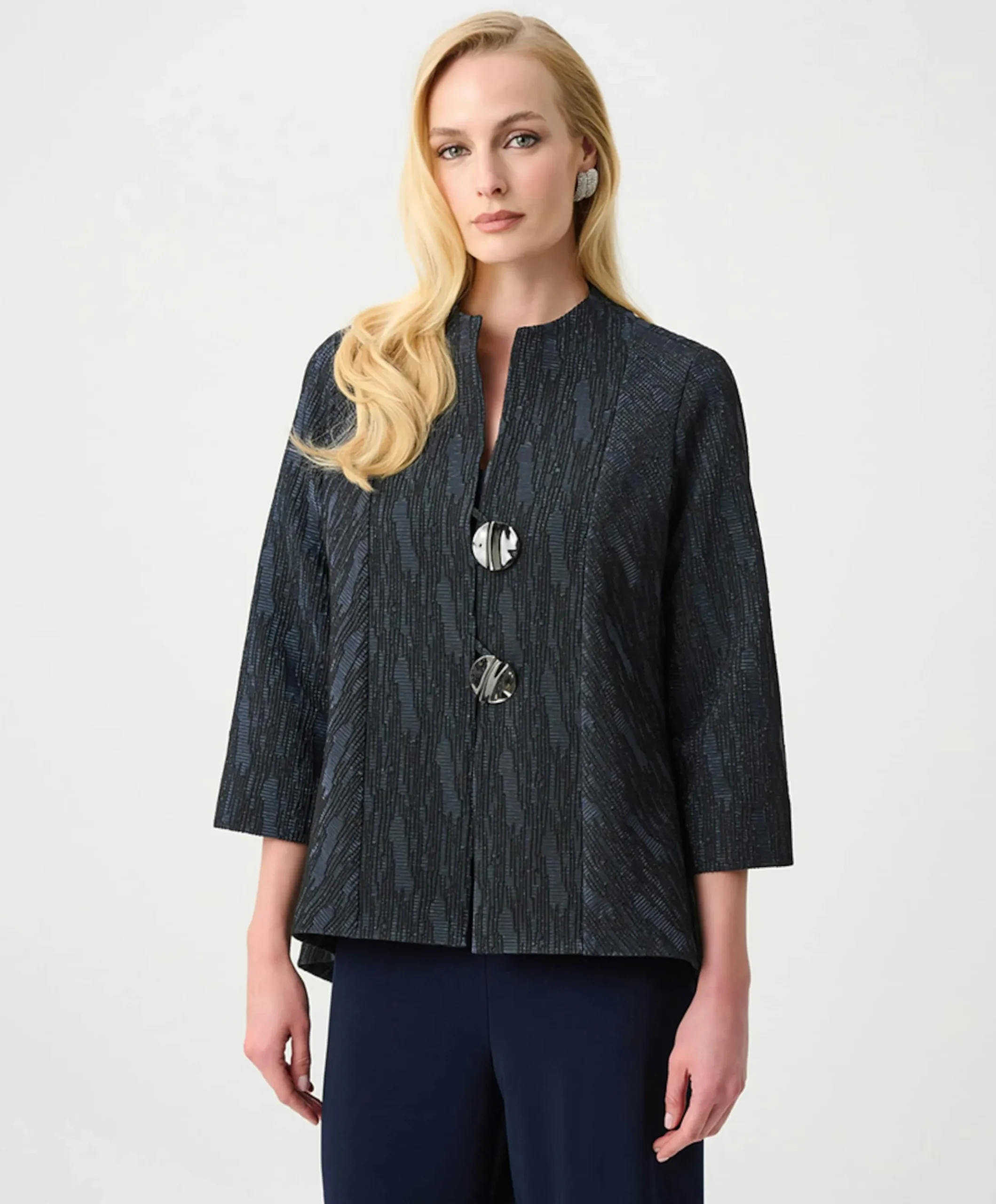 Dames jas blauw