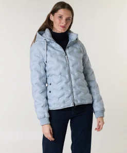 Dames jas blauw