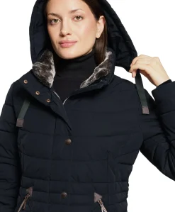 Dames jas blauw