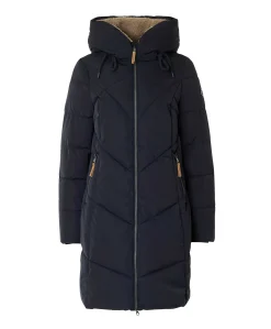 Dames jas blauw