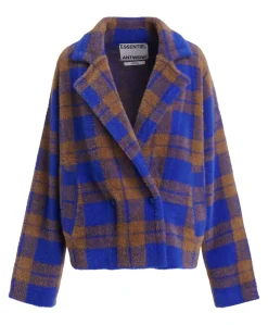 Dames jas blauw