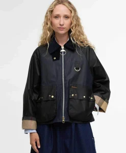 Dames jas blauw