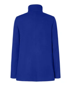 Dames jas blauw