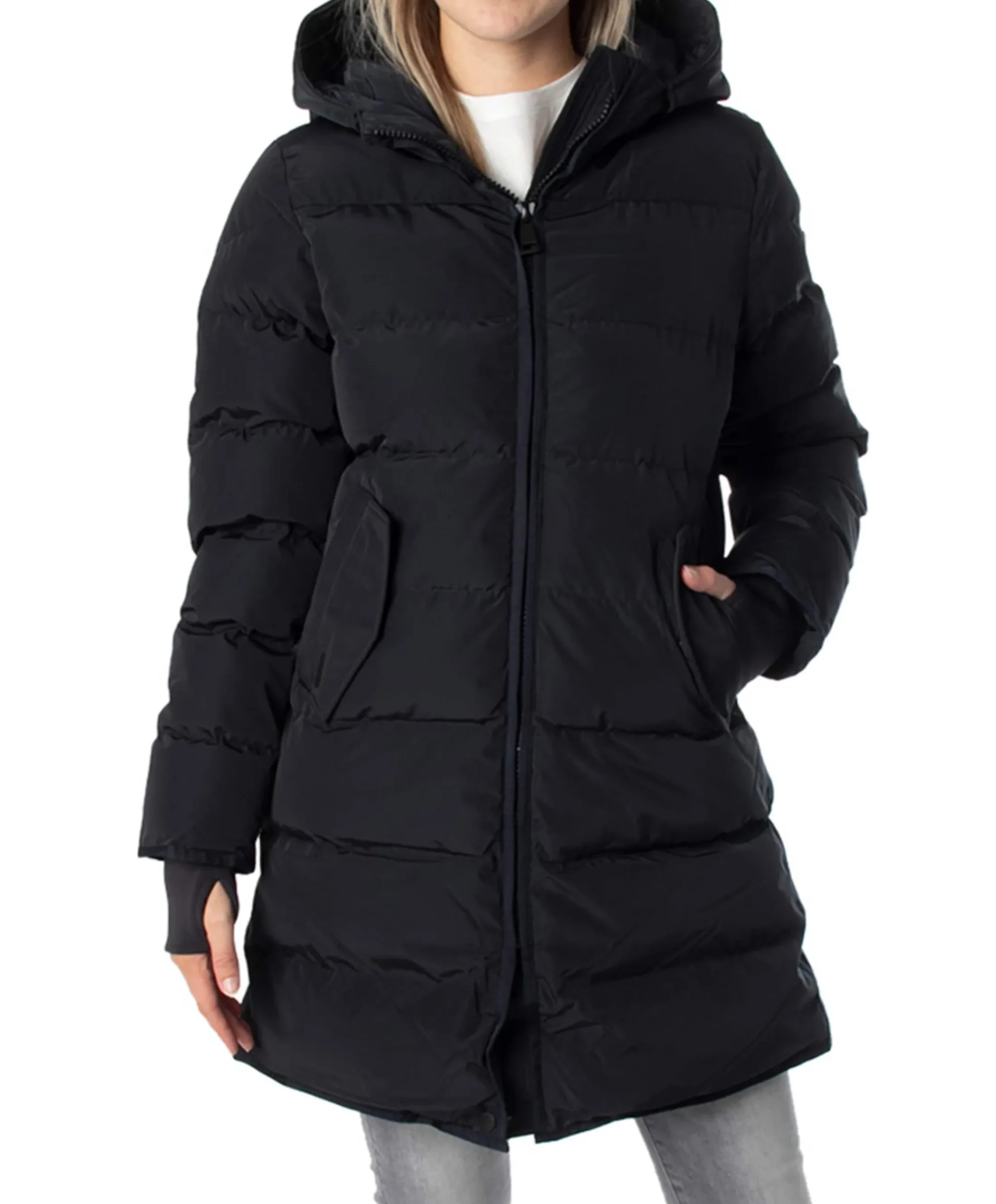 Dames jas blauw
