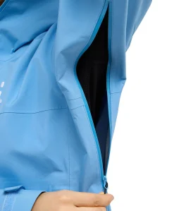 Dames jas blauw