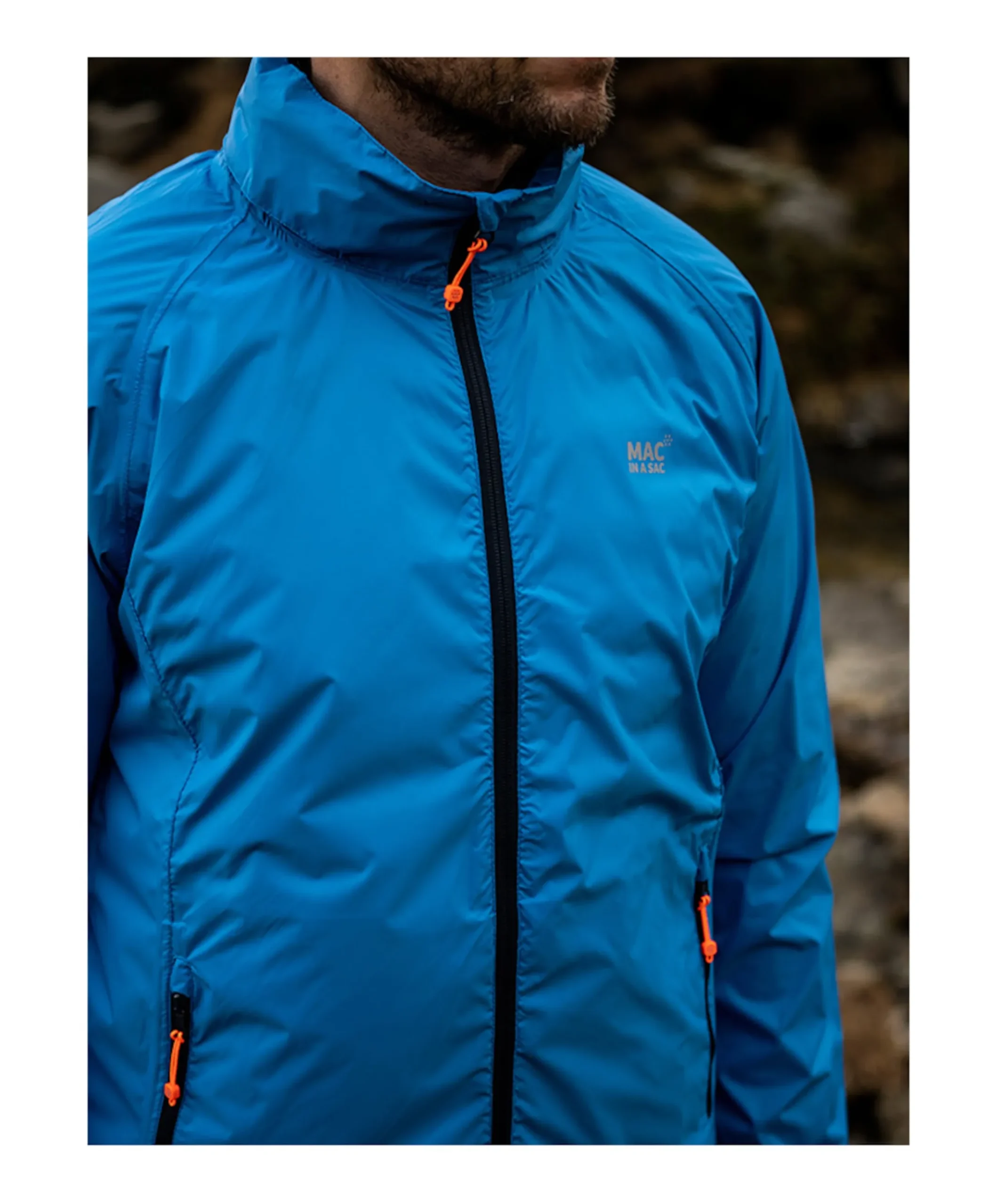 Dames jas blauw