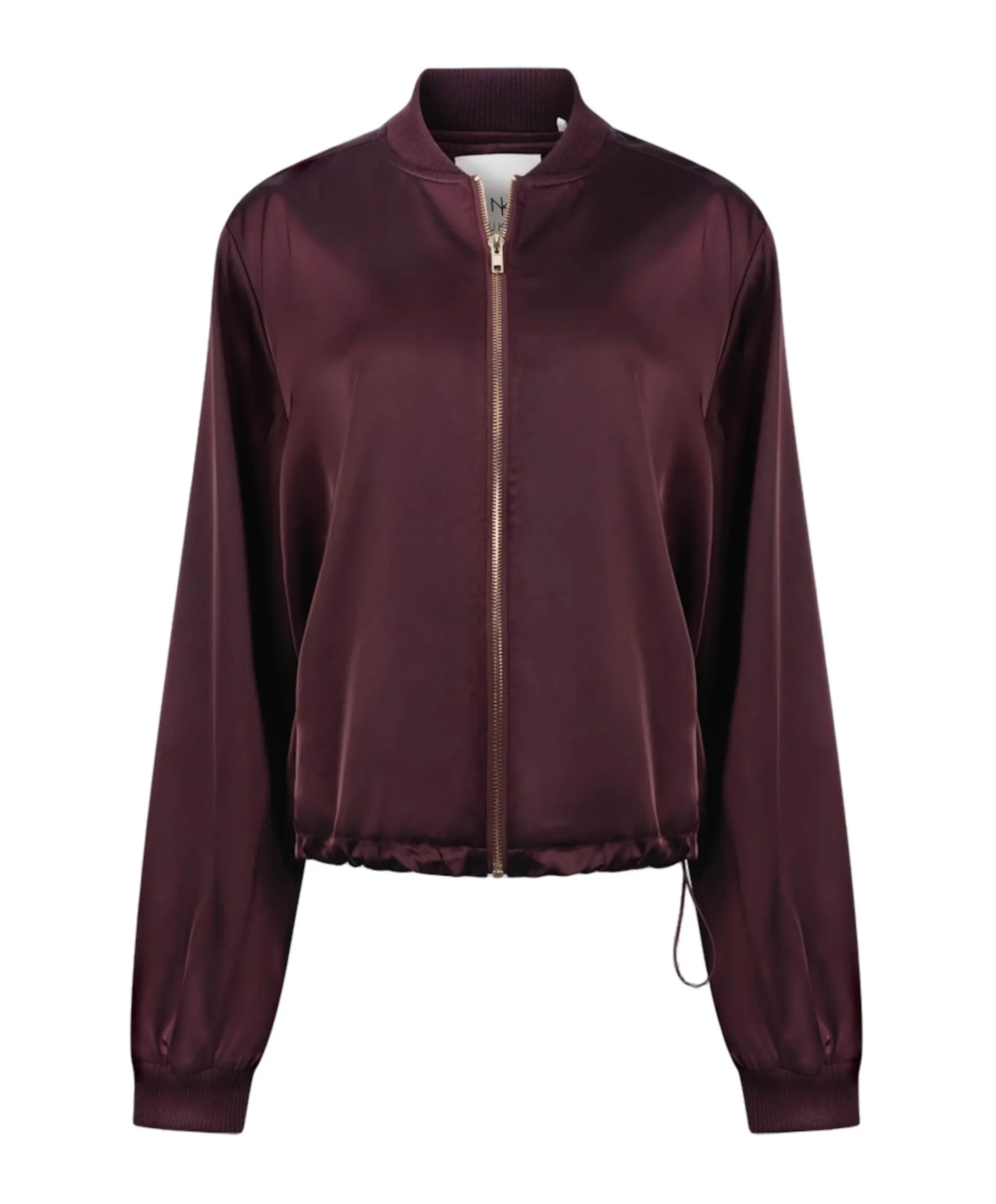 Dames jas bordeaux