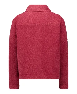 Dames jas bordeaux
