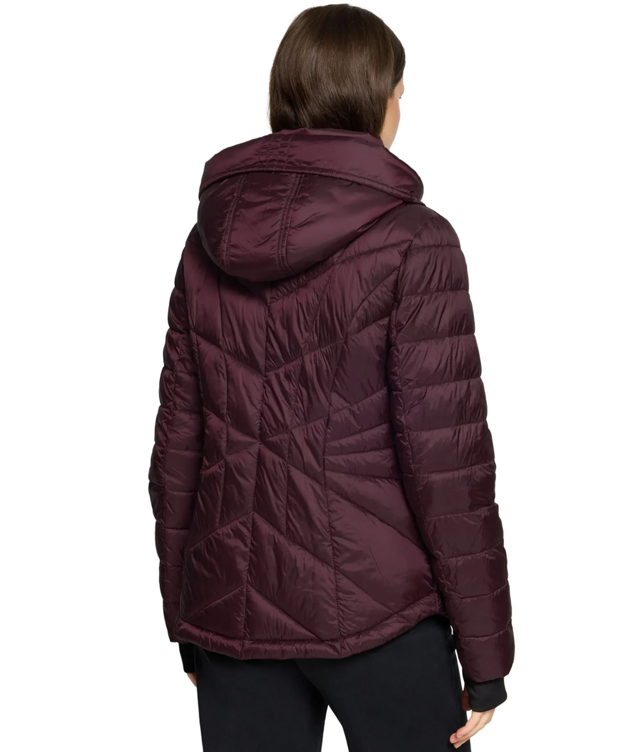 Dames jas bordeaux