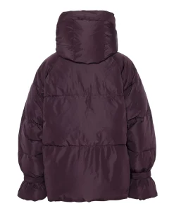 Dames jas bordeaux
