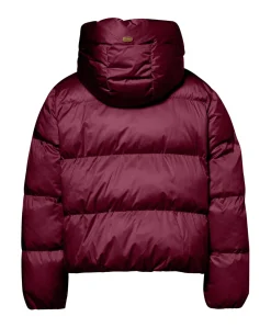 Dames jas bordeaux