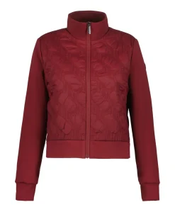 Dames jas bordeaux