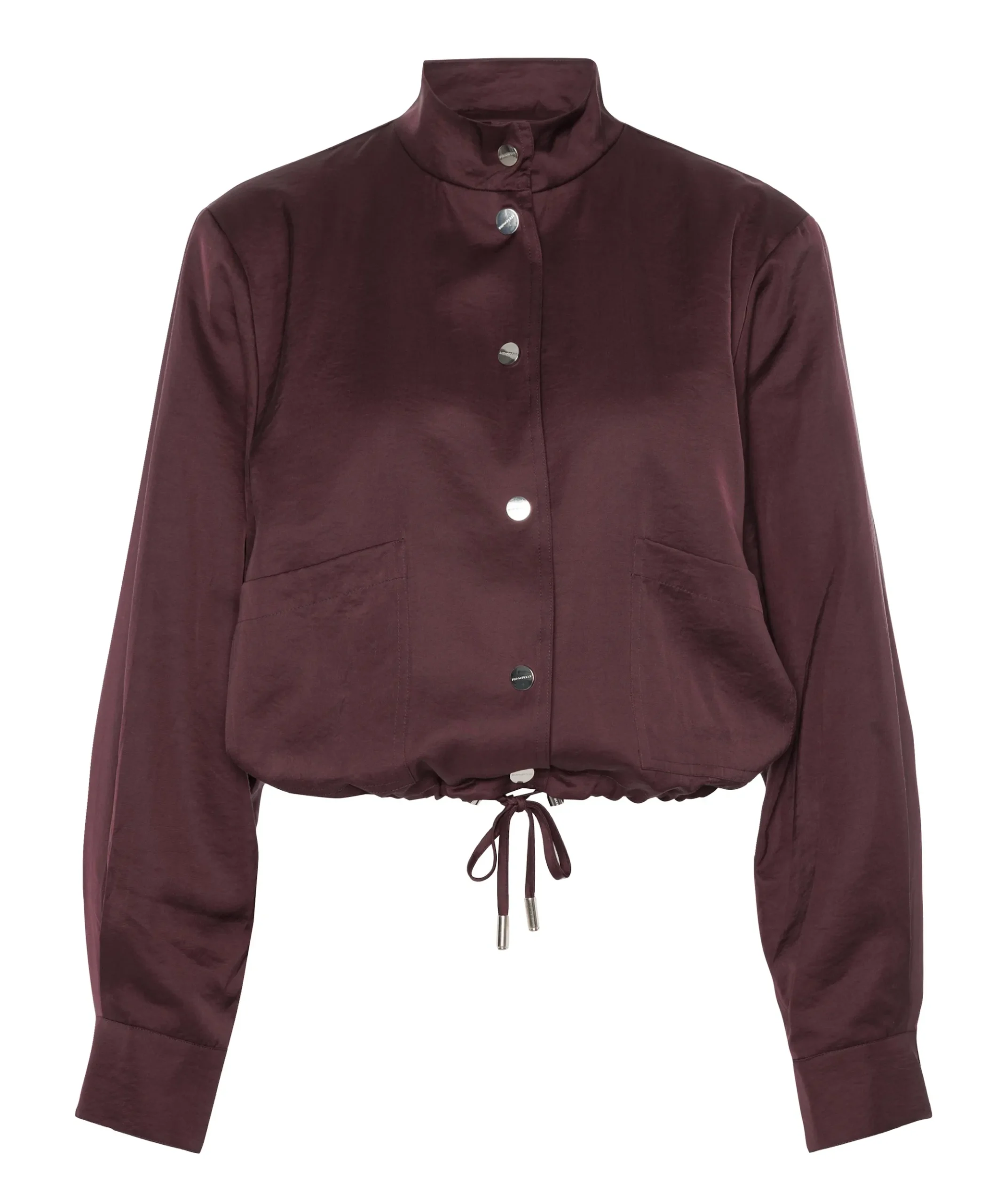 Dames jas bordeaux