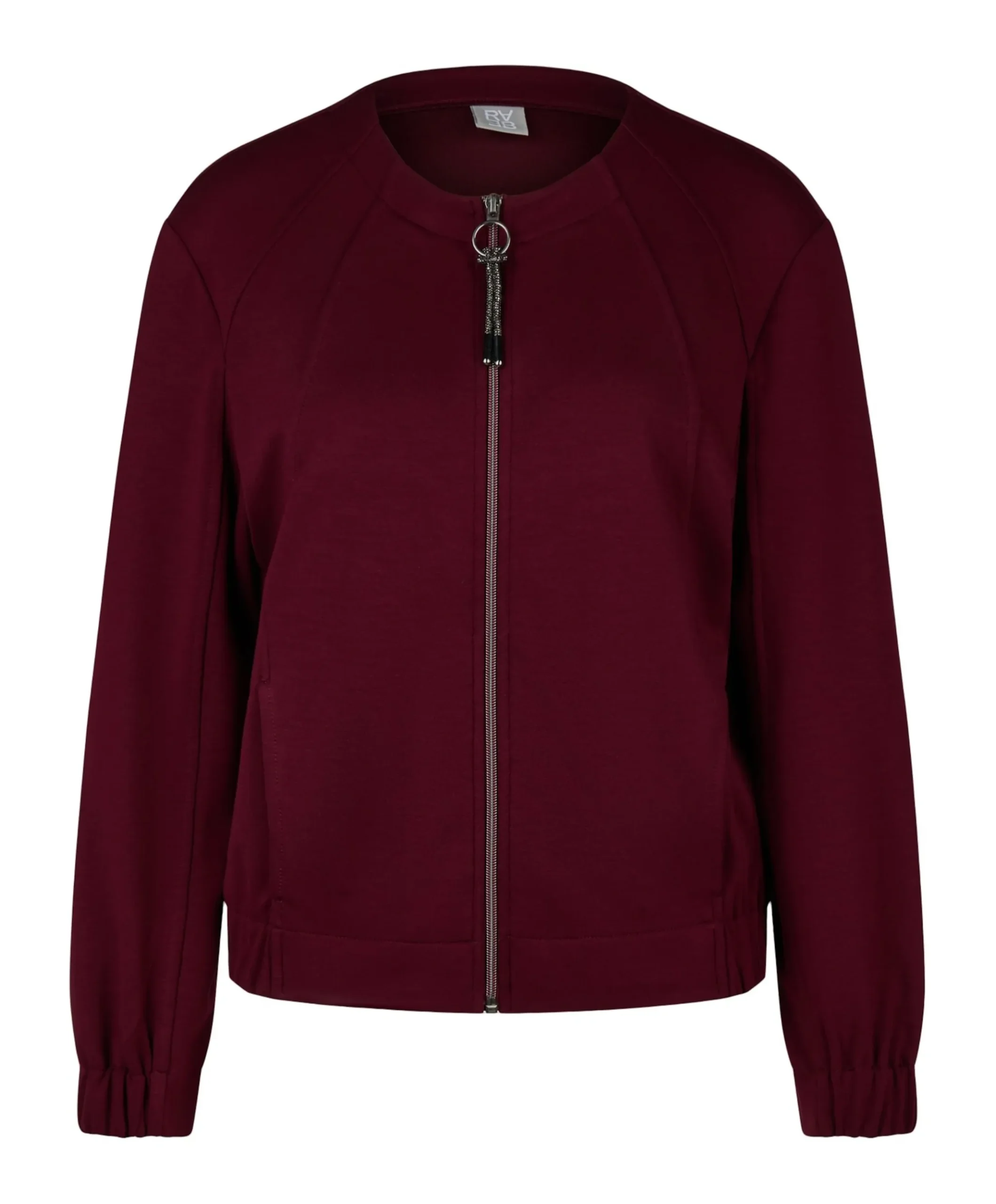 Dames jas bordeaux