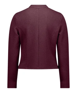 Dames jas bordeaux