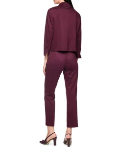 Dames jas bordeaux
