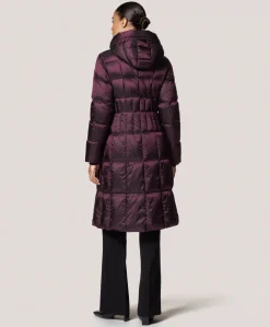 Dames jas bordeaux