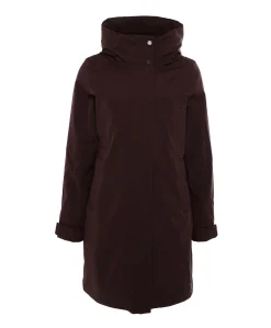 Dames jas bordeaux