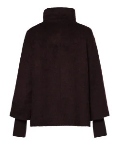 Dames jas bordeaux