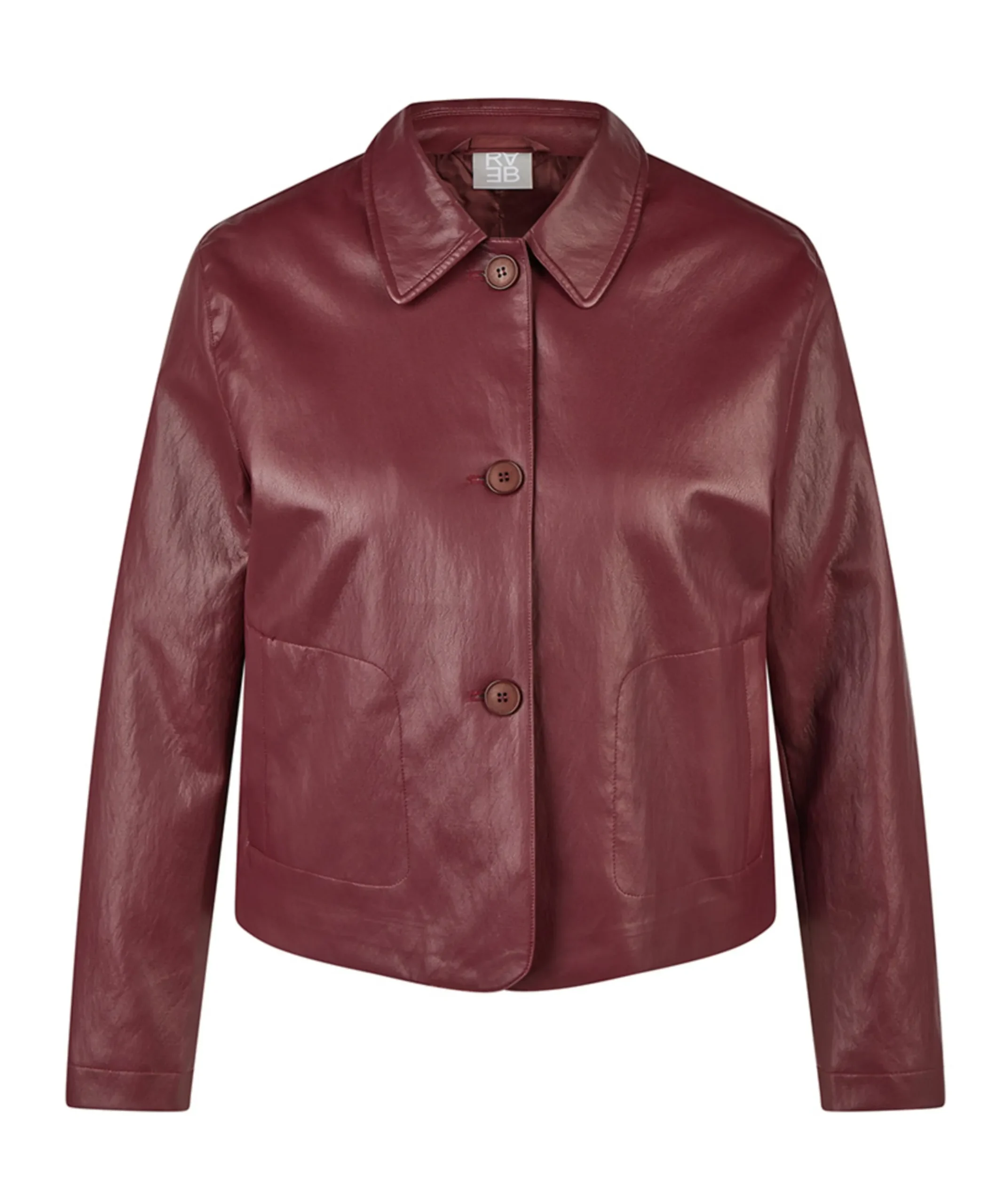 Dames jas bordeaux