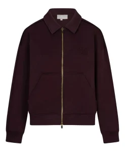 Dames jas bordeaux