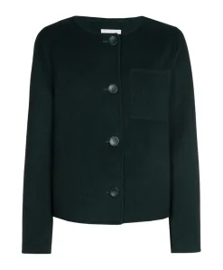 Dames jas groen