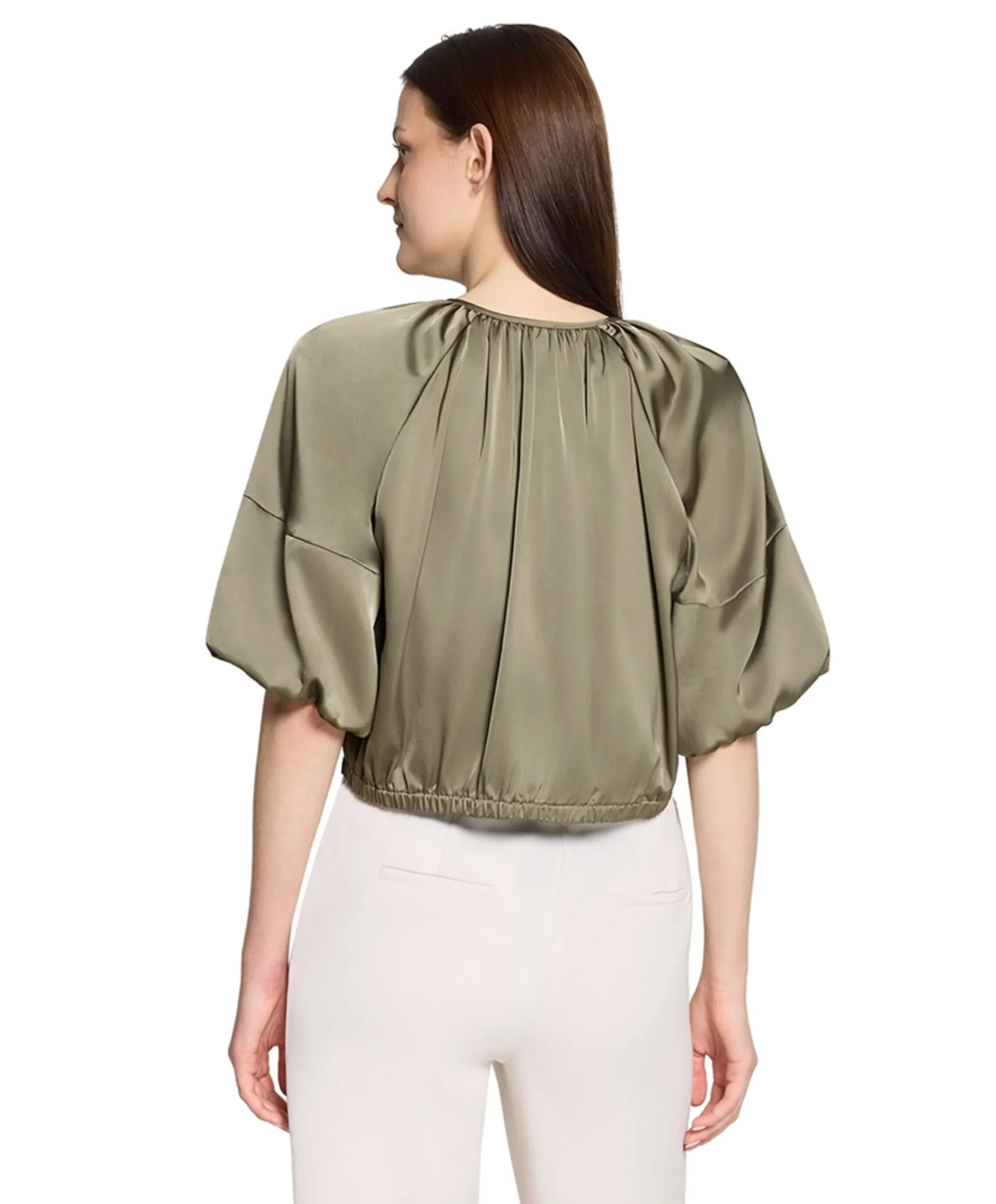 Dames jas groen