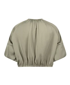 Dames jas groen