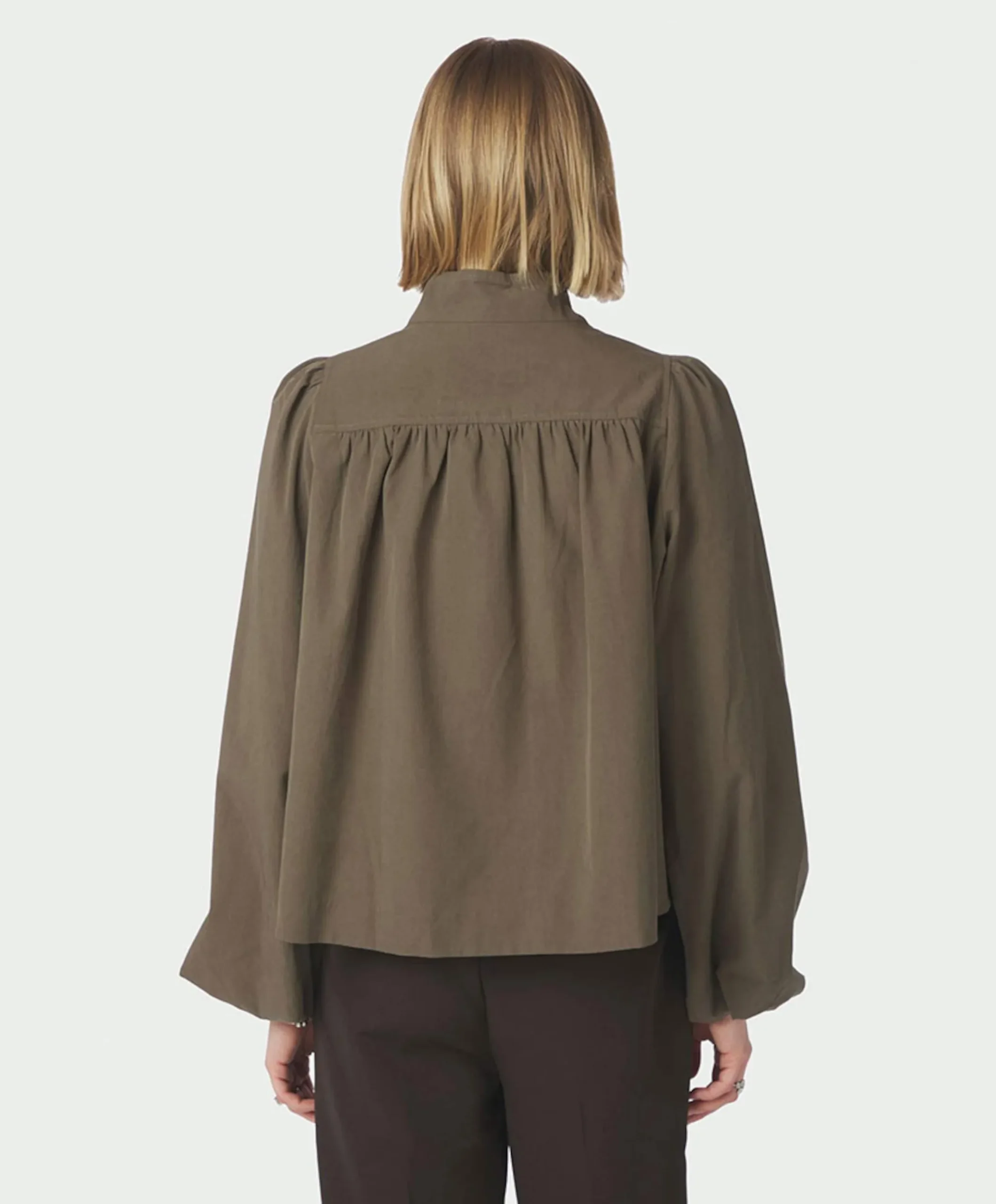 Dames jas groen