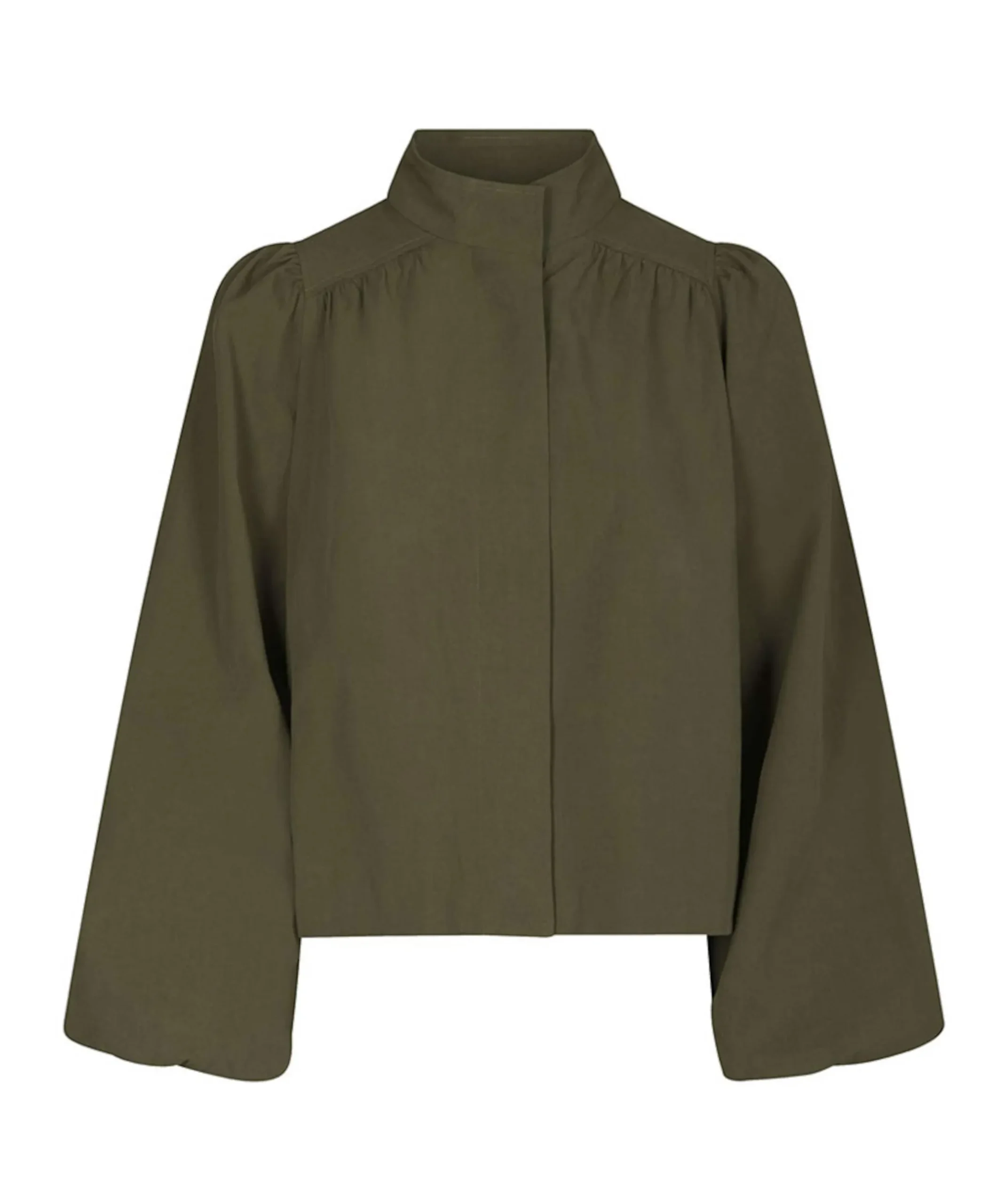 Dames jas groen