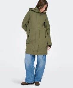 Dames jas groen